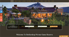 Desktop Screenshot of botlierskop.co.za